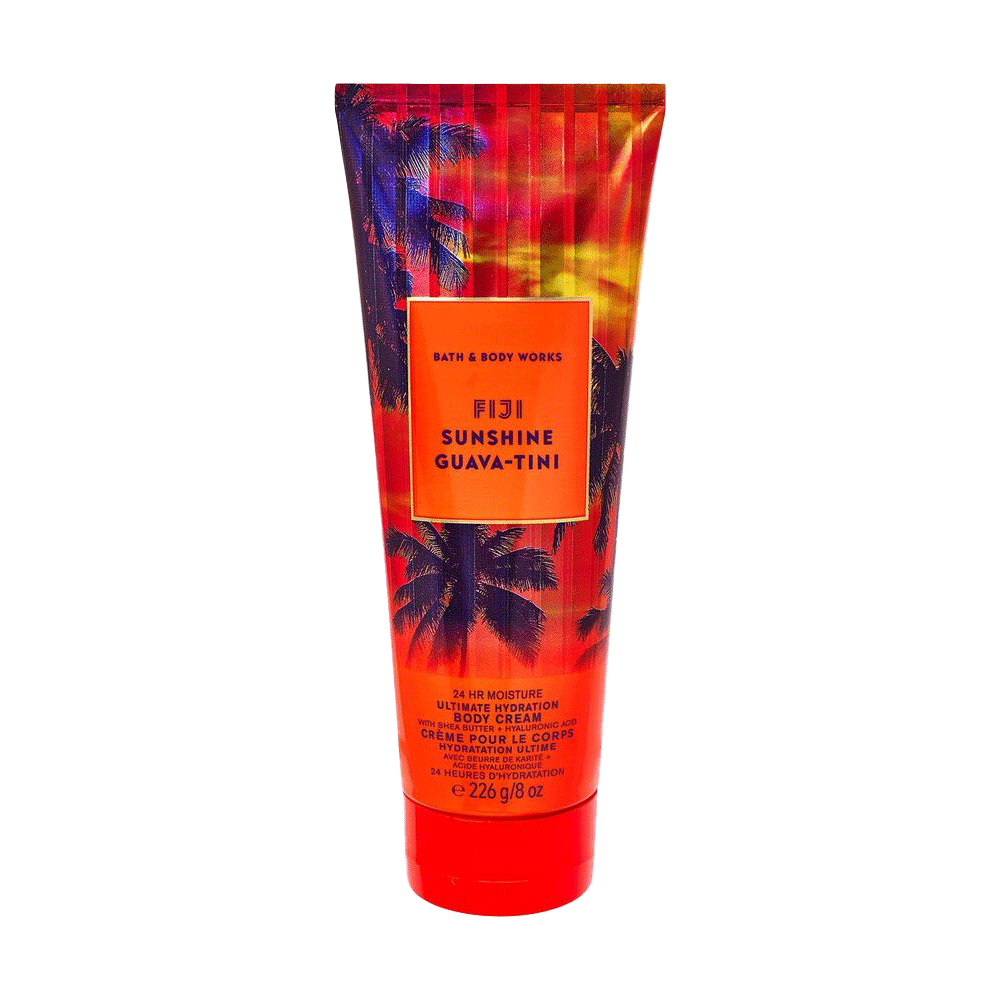 Bath & Body Works Fiji Sunshine Guava-Tini Ultimate Hydration Body Cream 226g