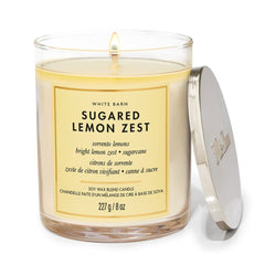 White Barn Sugared lemon Zest Blend Candle 227g