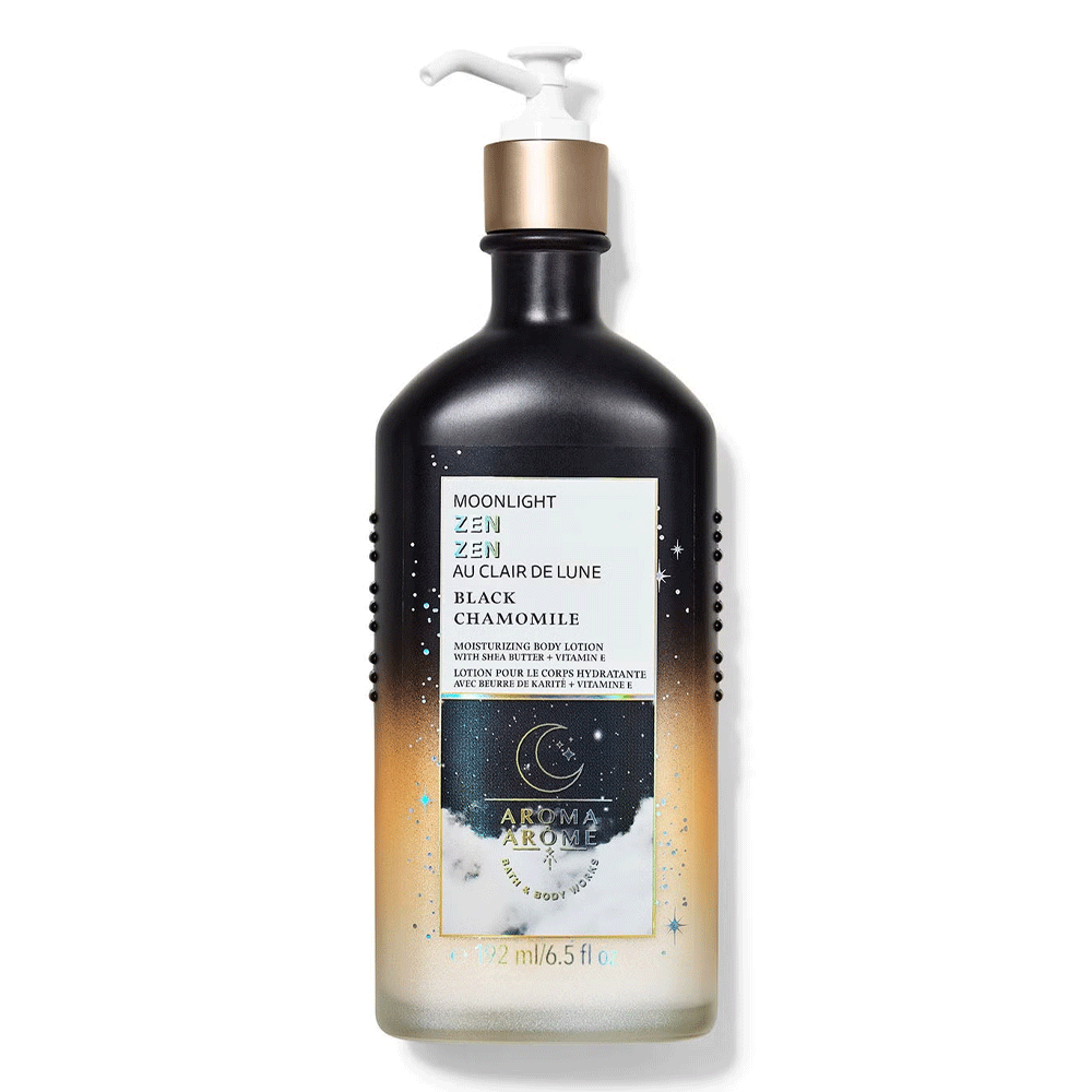 Bath & Body Moonlight Zen Zen Black Chamomile Body Lotion 192ml