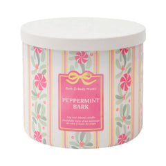 Bath & Body Works Peppermint Bark Soy Wax Blend Candle 411g