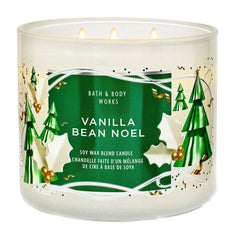 Bath & Body Works Vanilla Bean Noel Soy Wax Blend Candle 411g
