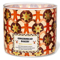 Bath & Body Works Gingerbread Bakery Soy Wax Blend Candle 411g