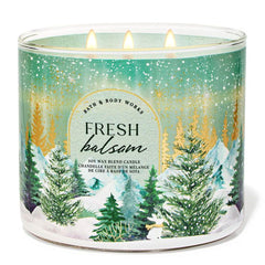Bath & Body Works Fresh Balsam Soy Wax Blend Candle 411g