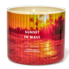 BBW Sunset In Maui Scented Candle 227g