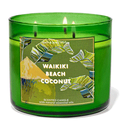 BBW Waikiki Beach Coconut Scented Candle 227g