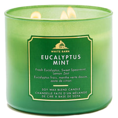 Bath & Body Works Eucalyptus Mint Soy Wax Blend Candle 411g