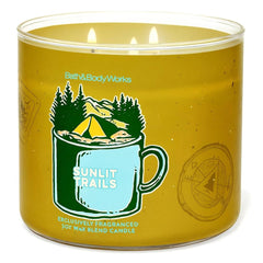 Bath & Body Works Sunlit Trails Soy Wax Blend Candle 411g