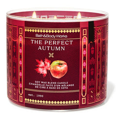 Bath & Body Works The Perfect Autumn Soy Wax Blend Candle 411g