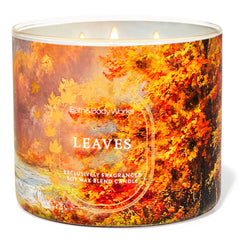 Bath & Body Works Leaves Soy Wax Blend Candle 411g