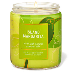 BBW Island Margarita Soy Wax Blend Candle 411g