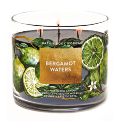 Bath & Body Works Bergamot Waters Soy Wax Blend Candle 411g