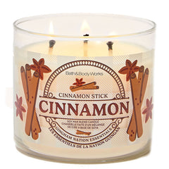 Bath & Body Works Cinnamon Stick Soy Wax Blend Candle 411g
