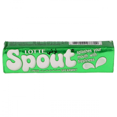 Lotte Spout Spearmint Gum 24g