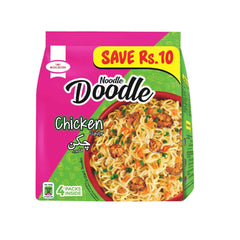 Kolson Noodle Doodle - Chunky Chicken Flavour 4 X 68g