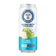 Coconut Beach Coconut Water With Pulp Can 490ml