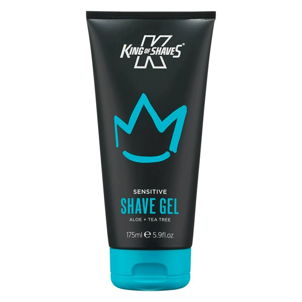 King Of Shaves Sensitive Shave Gel Aloe+tea Tree 175ml