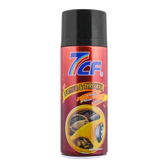 7cf Leather & Tyre Wax Black Ice Care 450ml