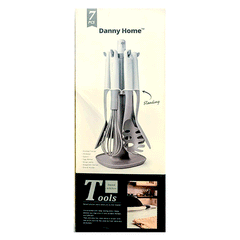 Danny Home Grey Kitchen Tool Set 7s Dh3205