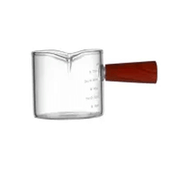 Danny Home Wooden Handle Borosilicate Glass 65ml 1900-20