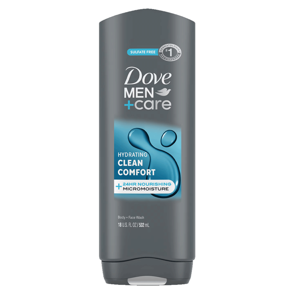 Dove Men+Care Clean Comfort Body And Face Wash 650g