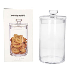 Danny Home Glass Storage Jar 11x11x23cm CB-200