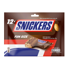 Snickers Fun Size Milk Chocolate Pouch 240g