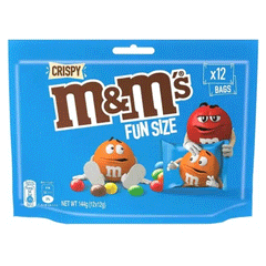 M&ms Crispy Fun Size 144g