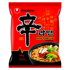 Nongshim Shin Ramyun Noodle Soup 120g