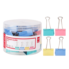Deli Color Binder Clip E8552a