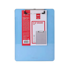 Deli Transperennt Clip Board 9256