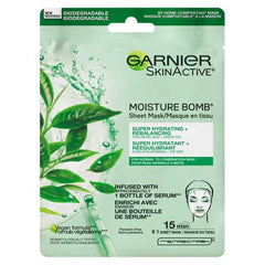 Garnier Hydra Bomb Sheet Mask Green Tea 28g