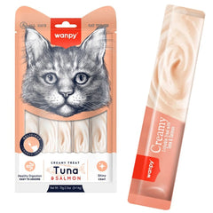 Wanpy Creamy Treat Tuna & Salmon Cat Food 70g