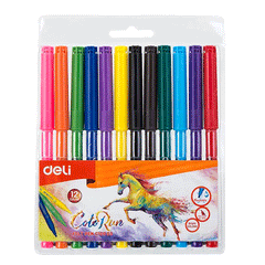 Deli Felt Pen Colour 10003