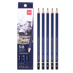 Deli Sketch Pencil 5b 12s S9995b