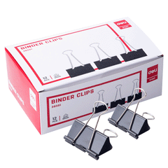 Deli Binder Clips 12s 38561