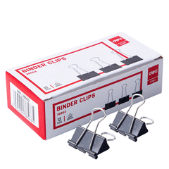 Deli Binder Clips 38563