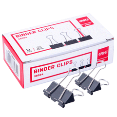 Deli Binder Clips 38564