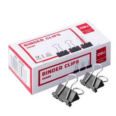 Deli Binder Clips 38566
