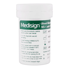 Medisign Blood Glucose Test Strip Ms-1