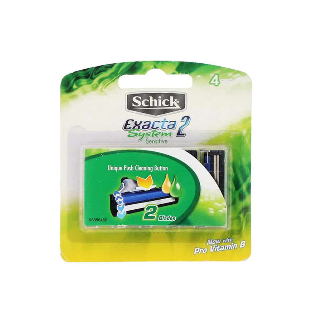 Schick Exacta System 2 Sensitive 2 Blades Reifel