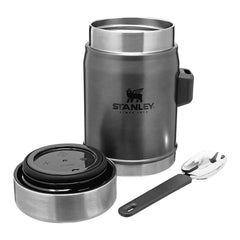 Stanley Classic Legendary Food Jar 0.4l With Spoon Grey 09382-082