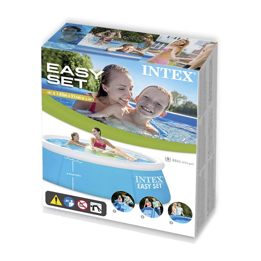 Intex Easy Set Pool 6Ftx20 #28101Np