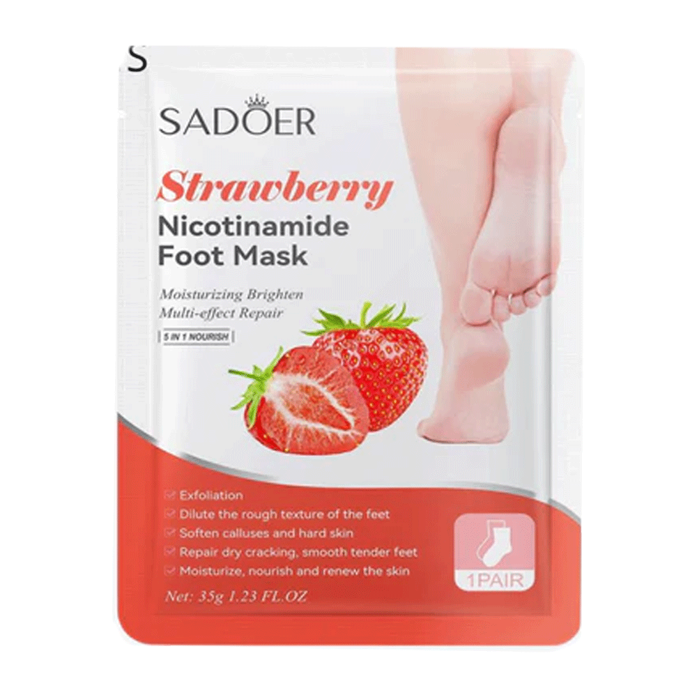 Sadoer Strawberry Foot Mask 40ml