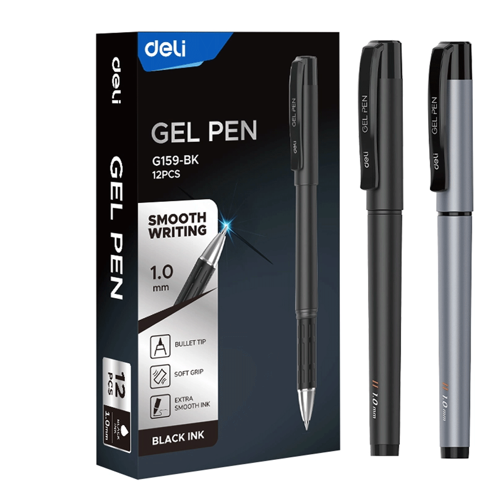 Deli Gel Pen G159-Bk