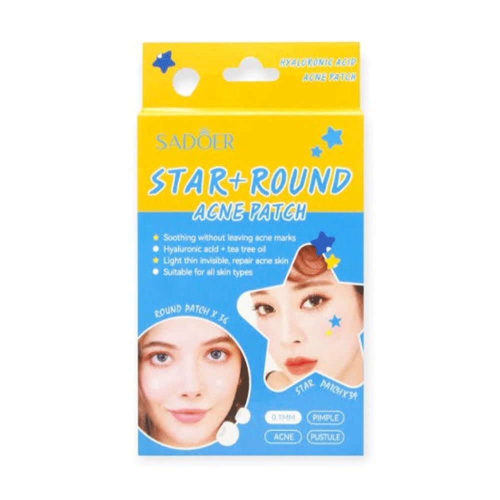 Sadoer Star + Round Acne Patch 75 Patches