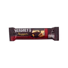 Hershey's Nuggets Dark Chocolate With Almonds 28g