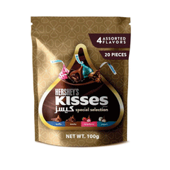 Hersheys Kisses Special Selection Chocolate Pouch 100g