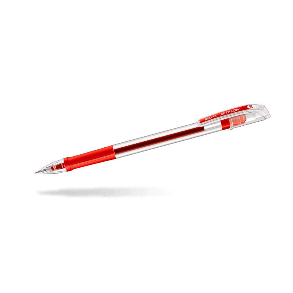 Dollar Jetflow Red Pen 0.7mm