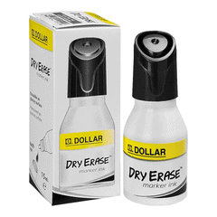 Dollar Dry Erase Marker Ink Black 15ml