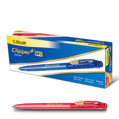 Dollar Pen Clipper Super Smooth Red 10s